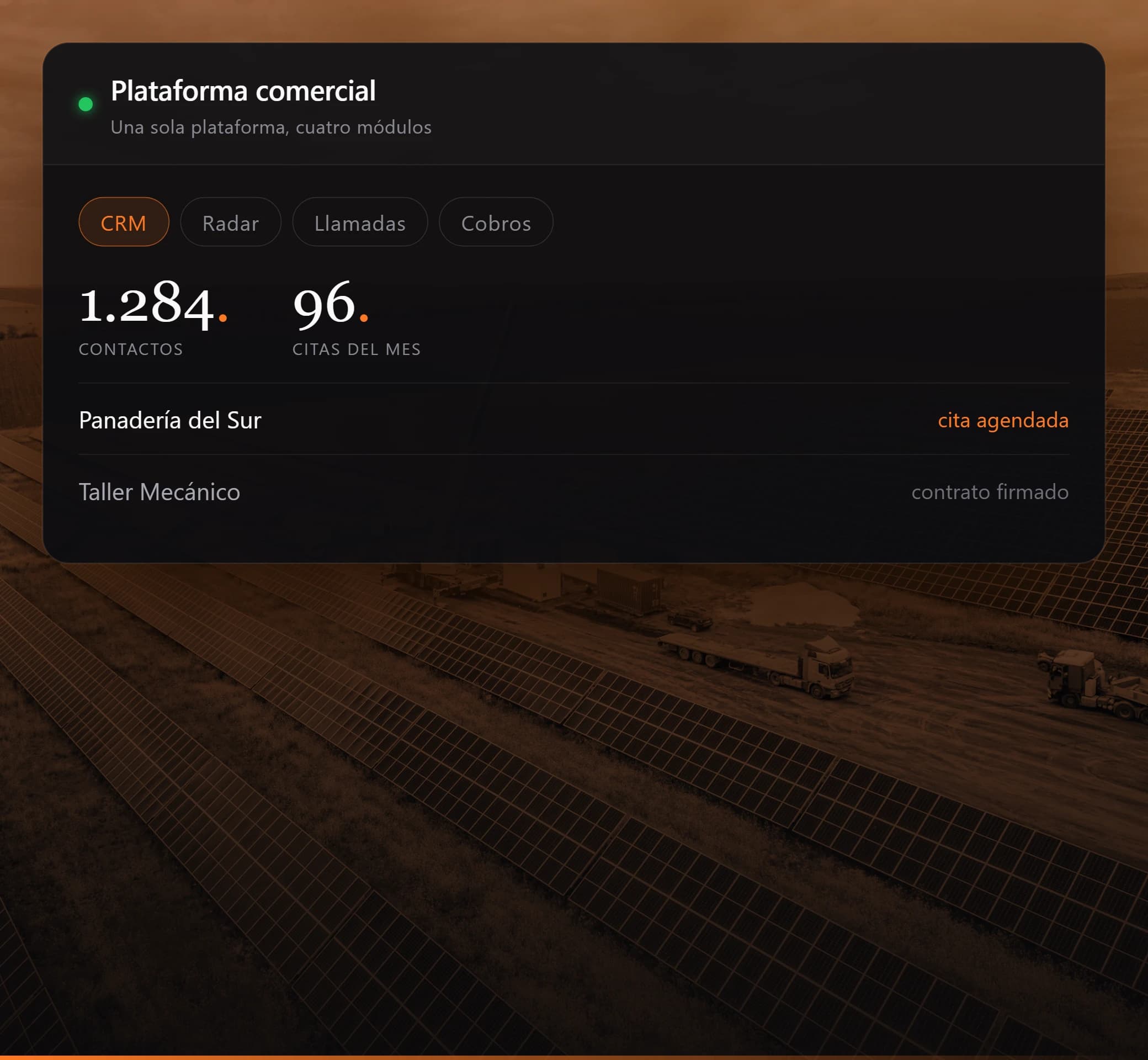 SaaS Multi-App para el Sector Energético (CRM + IA)