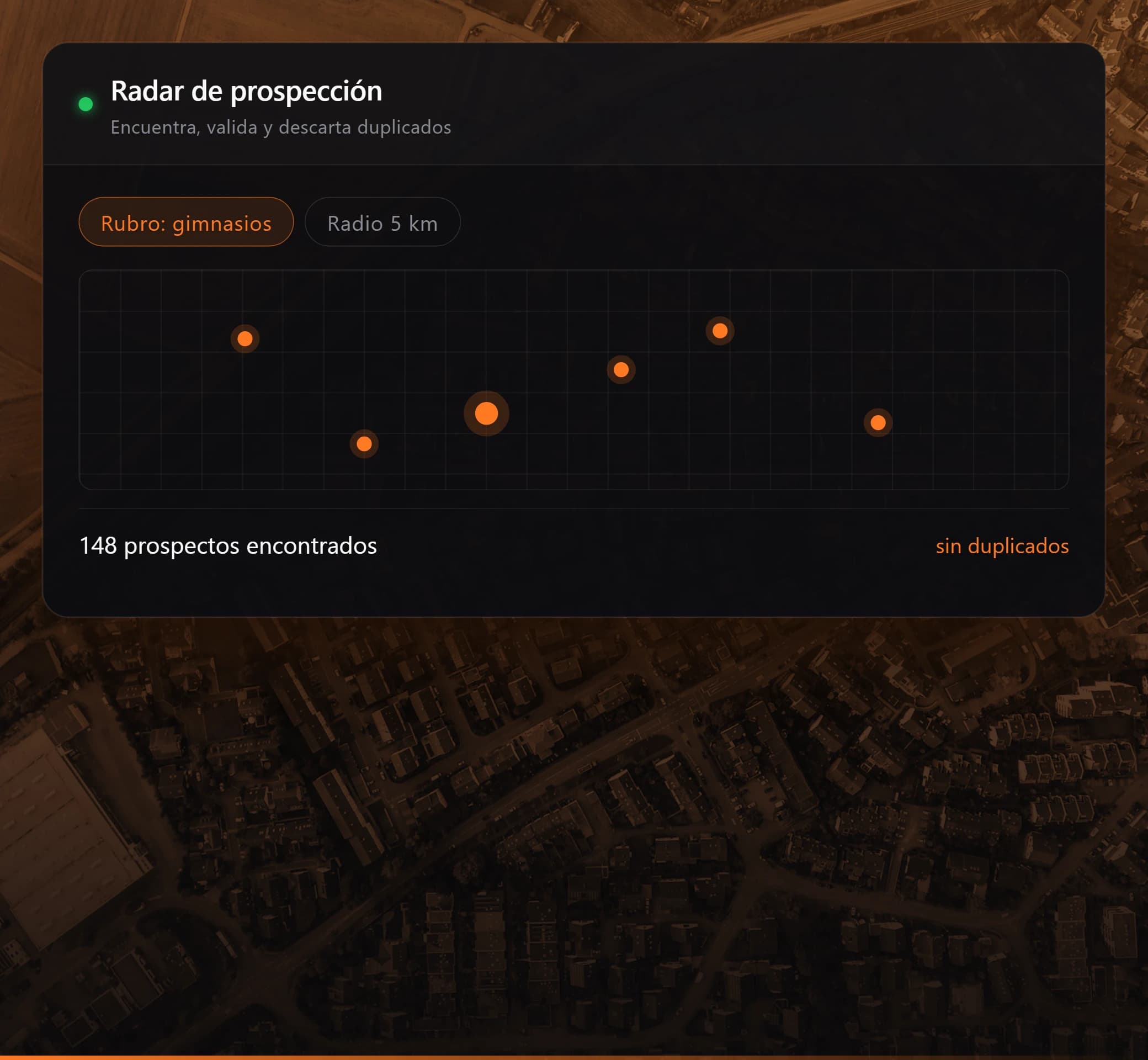 Radar de Prospección B2B: Automatización (10k leads en <1 min)